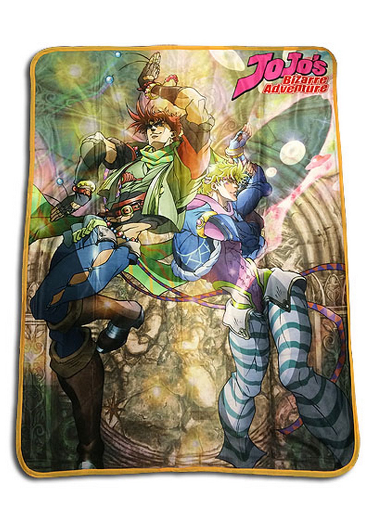 Jojos Bizarre Adventure - Group Sublimation Throw Blanket 46"W x 60"H