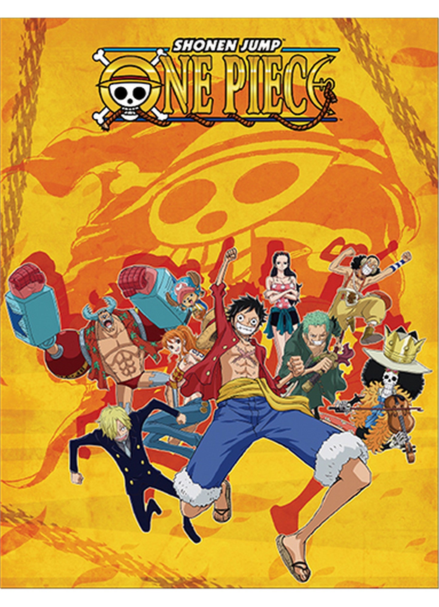 One Piece- Group Throw Blanket 46"W x 60"H