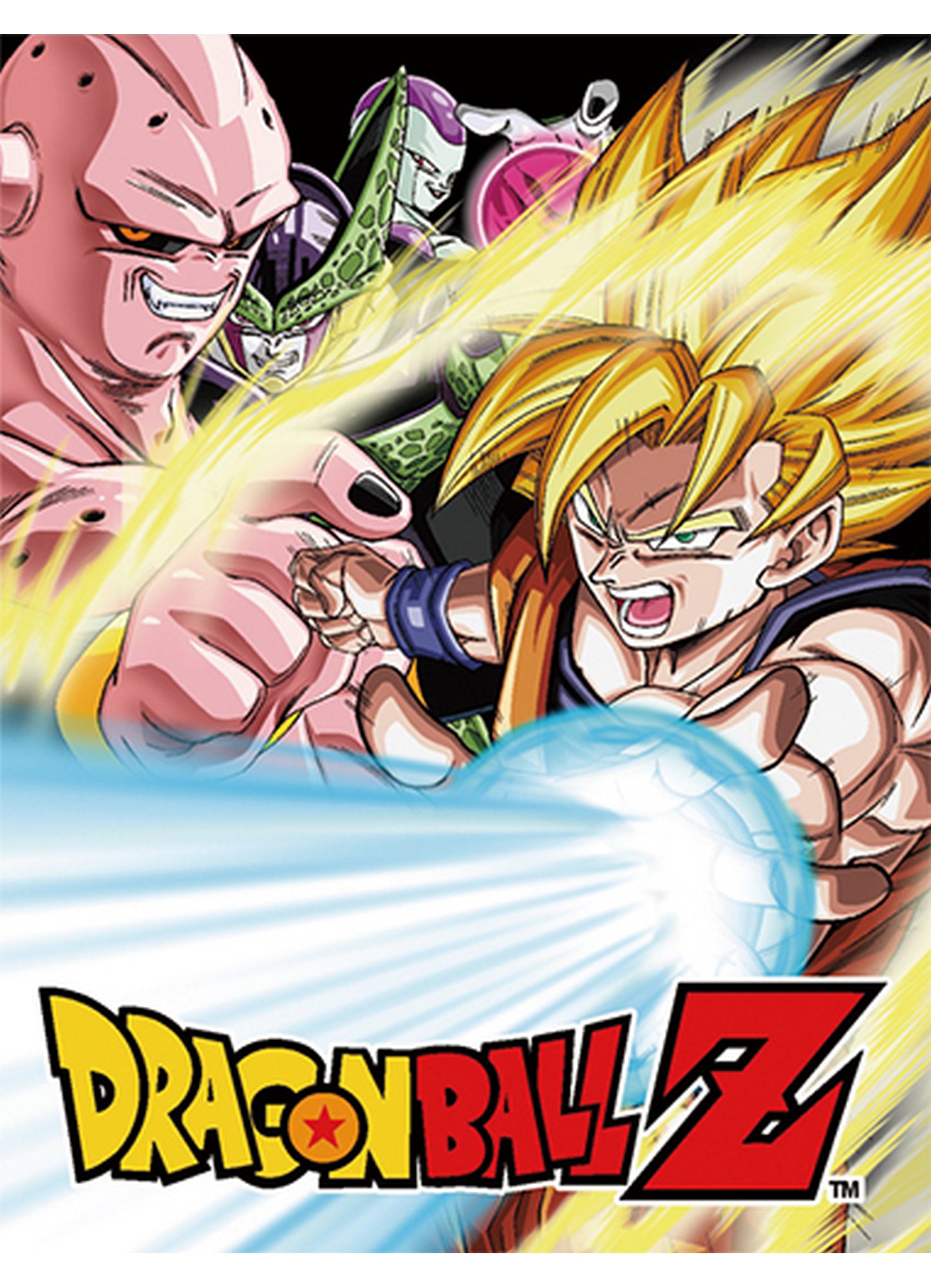 Dragon Ball Z - Group Throw Blanket 46"W x 60"H