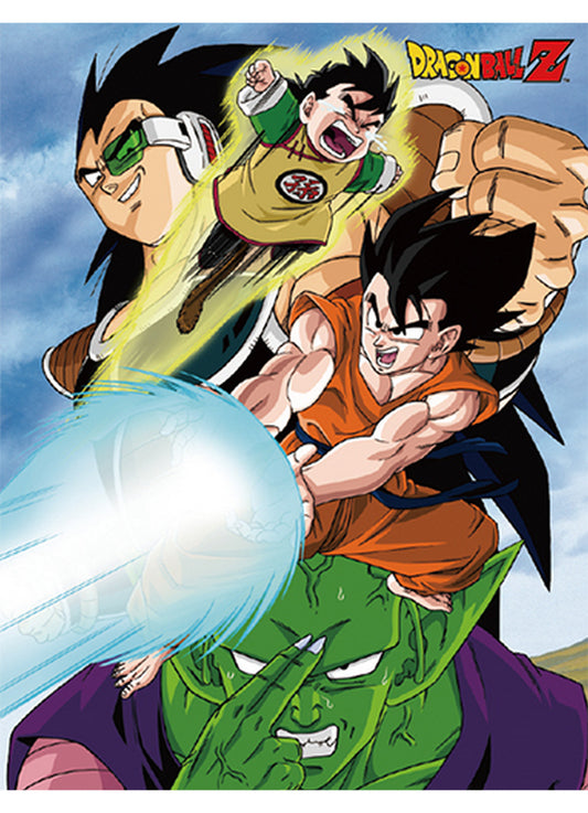 Dragon Ball Z - Group 3 Sublimation Throw Blanket 46"W x 60"H