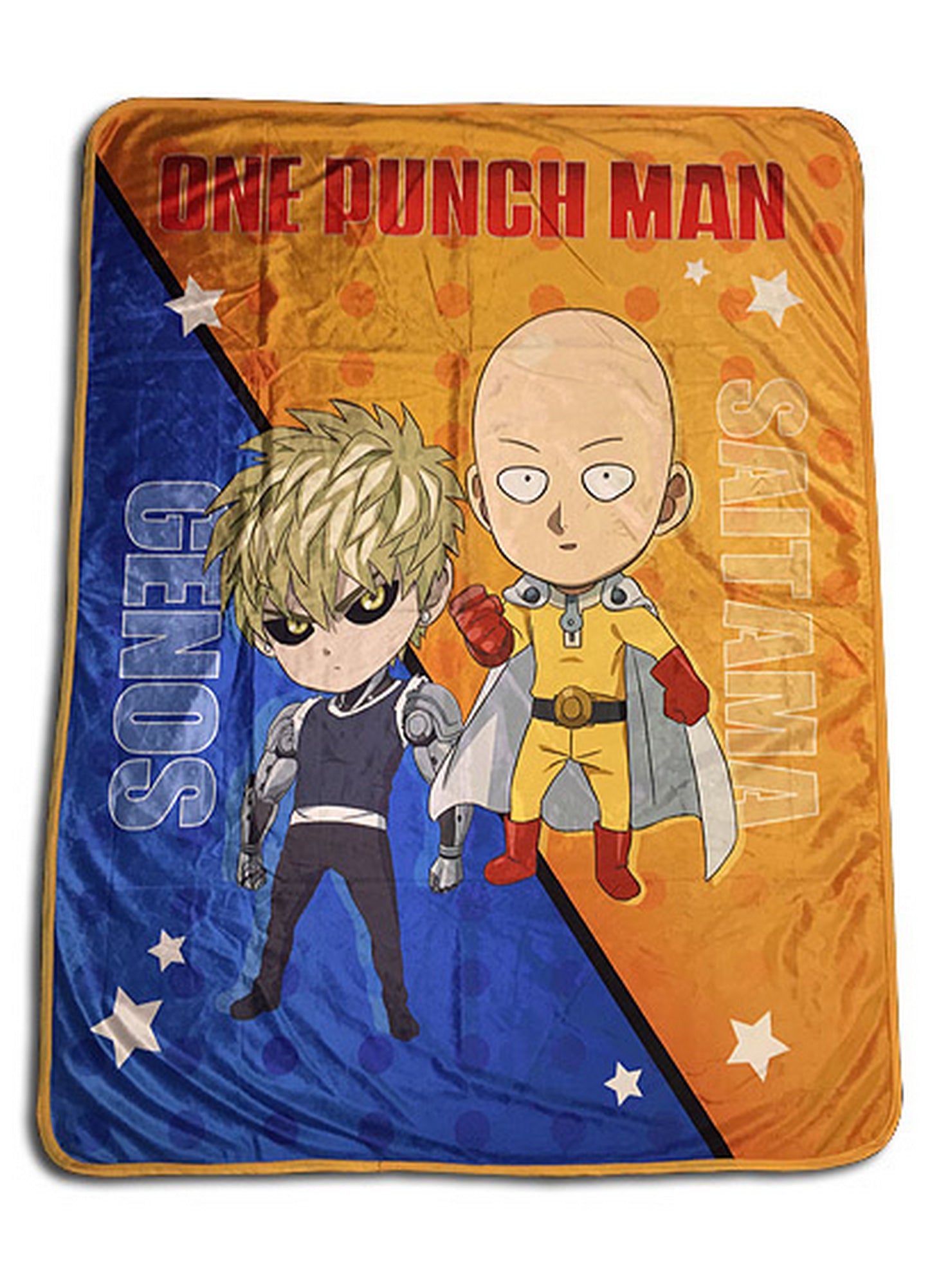 One Punch Man - SD Group Sublimation Throw Blanket 46"W x 60"H