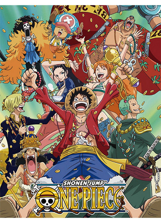 One Piece - Return to Sabaody Arc Sublimation Throw Blanket