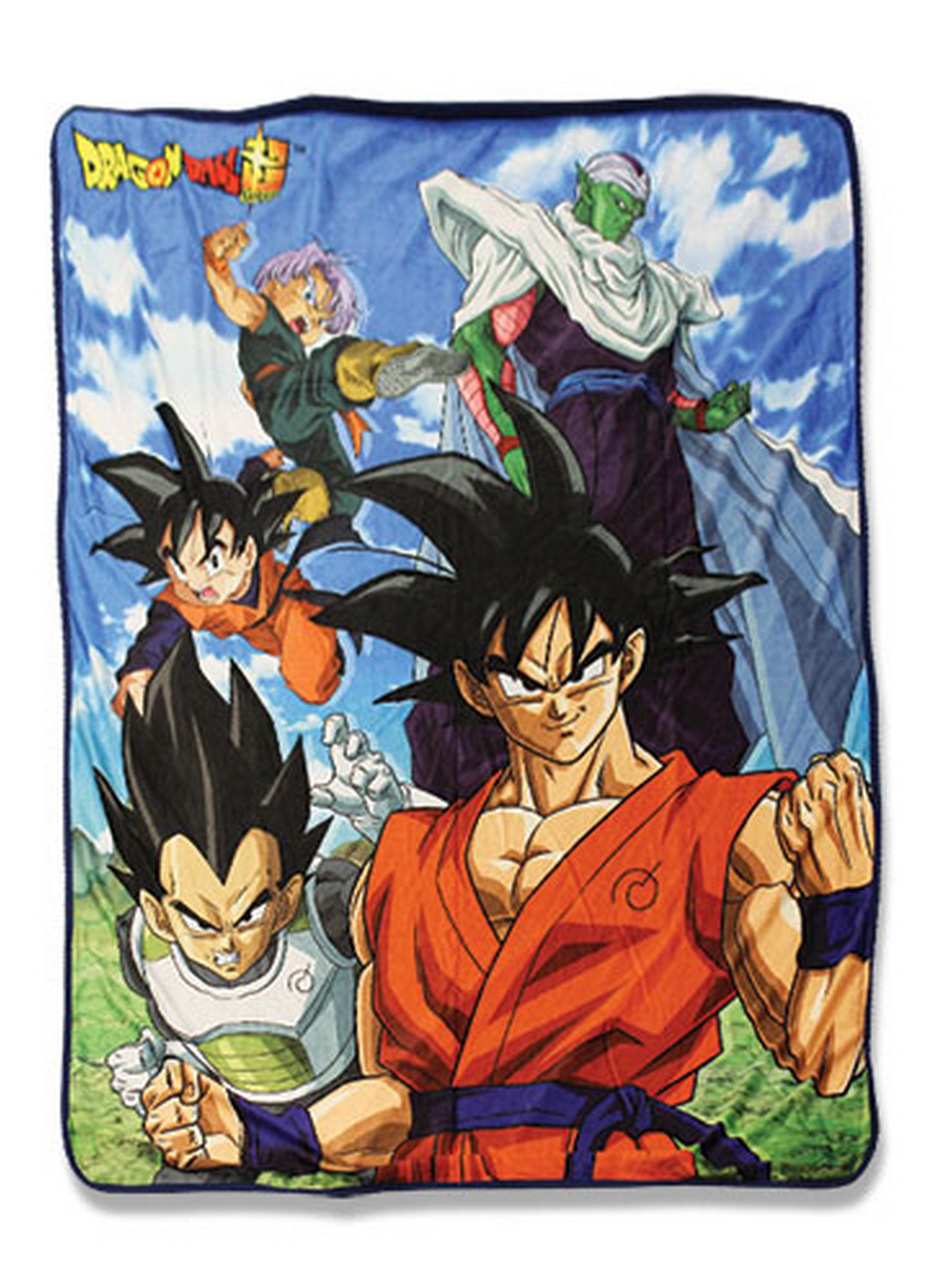 Dragon Ball Super - Group 4 Sublimation Throw Blanket 46"W x 60"H