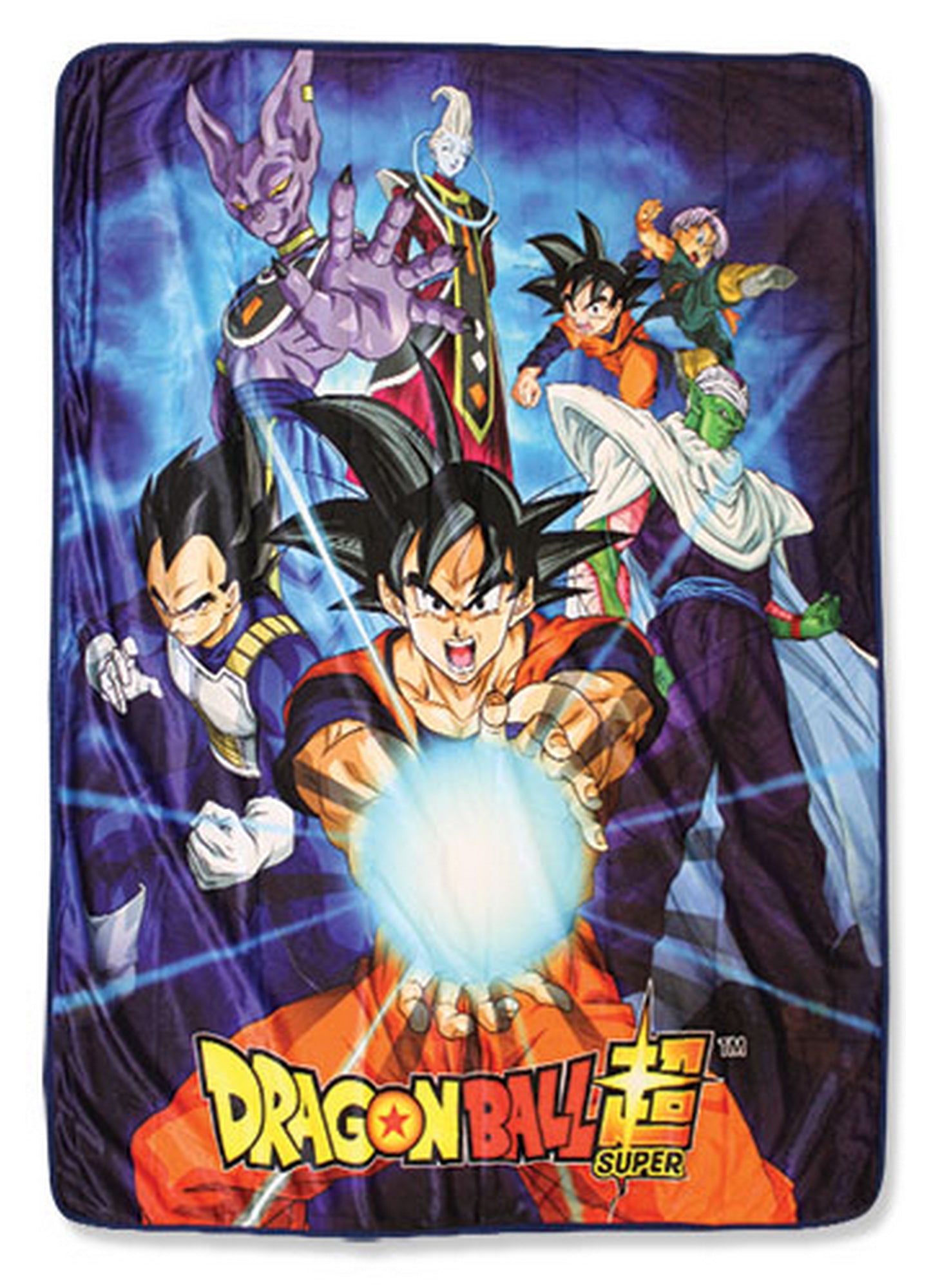 Dragon Ball Super - Group 6 Sublimation Throw Blanket 46"W x 60"H