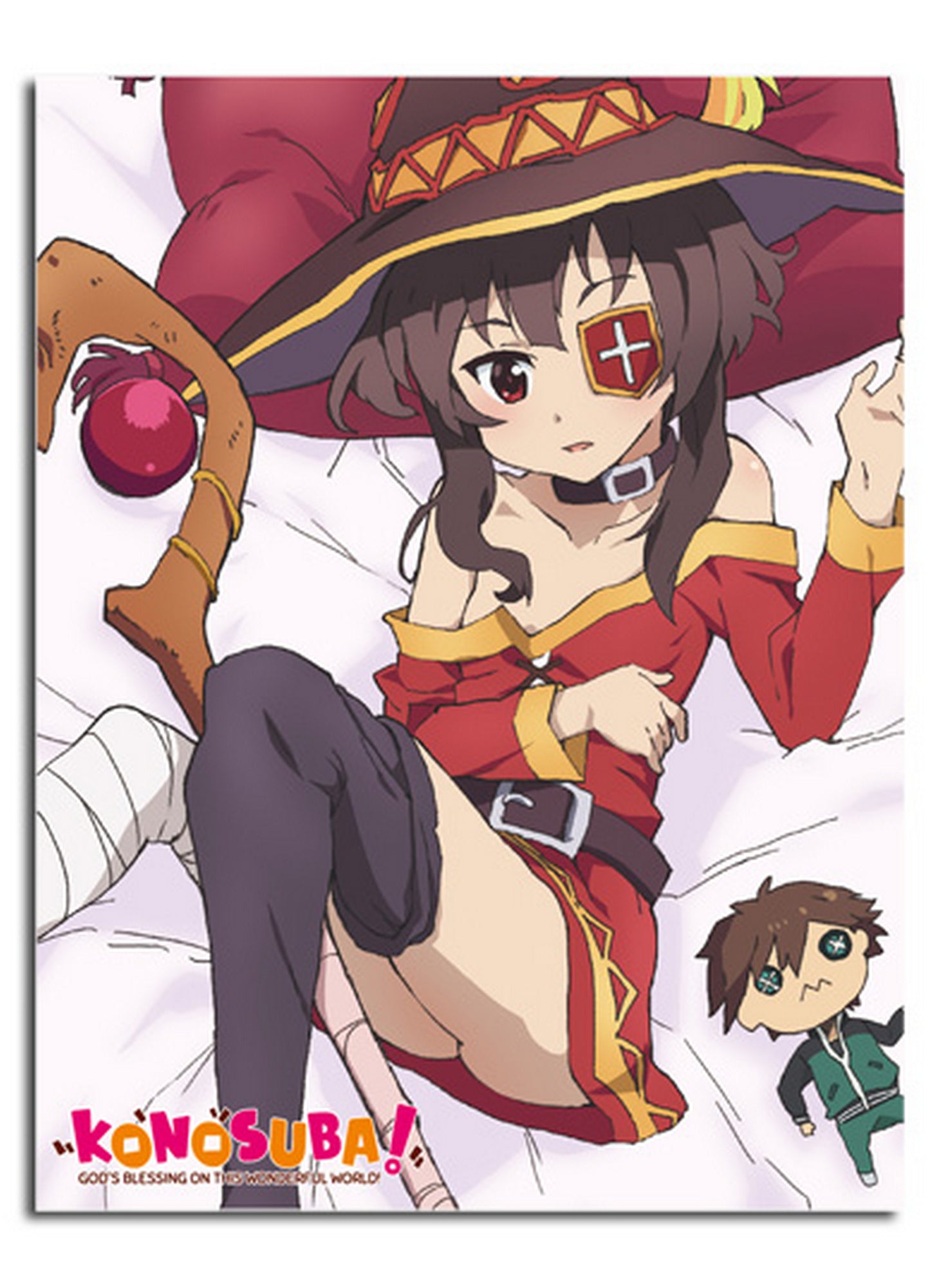 Konosuba - Megumin & Kazuma Sublimation Throw Blanket 46"W x 60"H