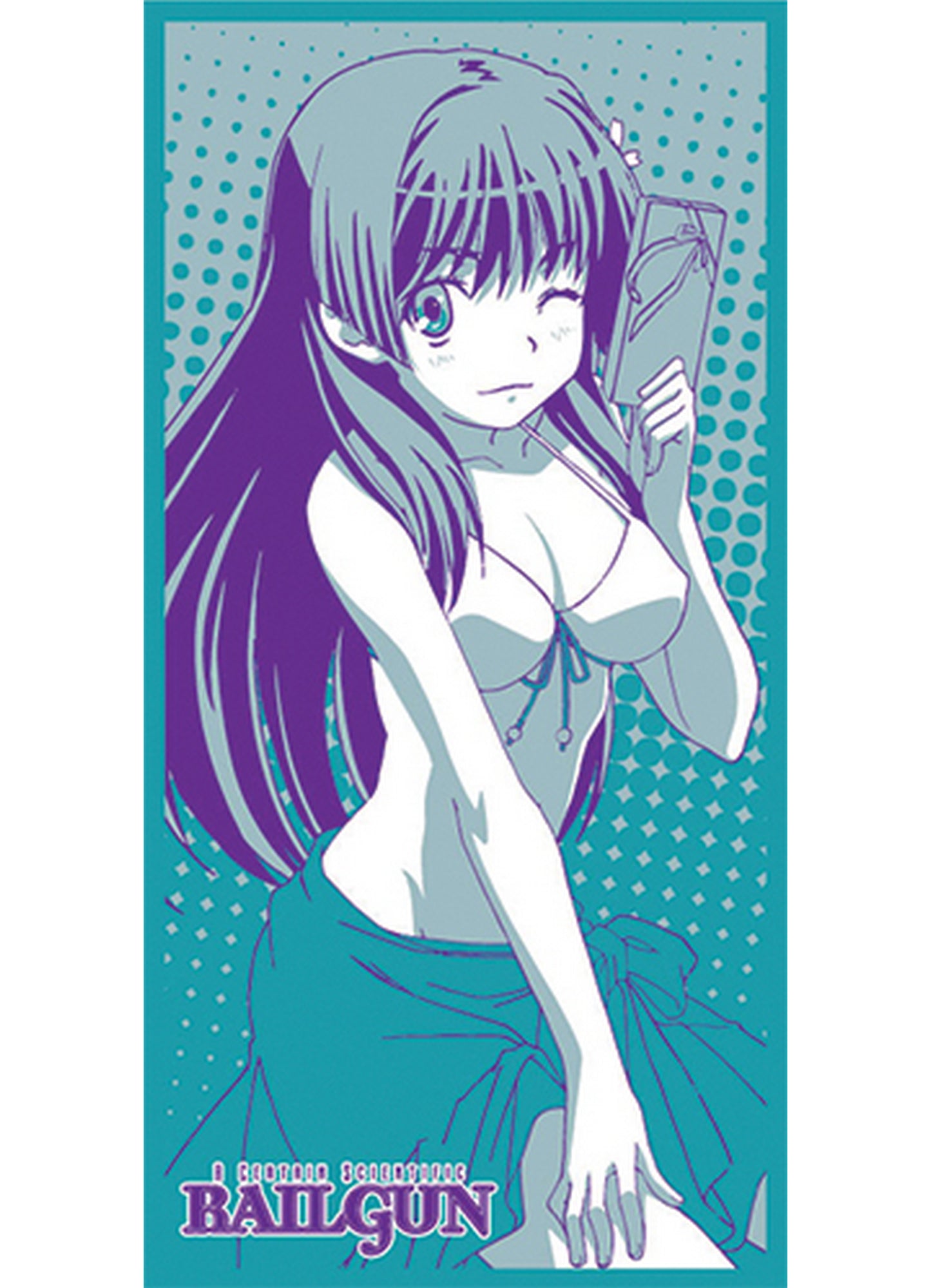 A Certain Scientific Railgun - Ruiko Saten Towel 29.5"W x 59"H