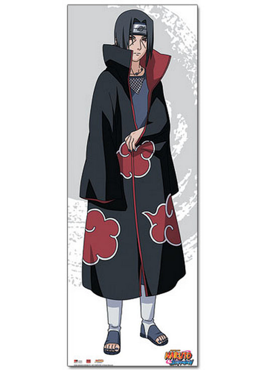 Naruto Shippuden - Itachi Uchiha Over Size Wall Scroll-24X66 31"W x 43"H