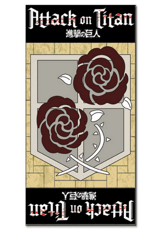 Attack On Titan - Garrison Regiment Towel 29.5"W x 59"H