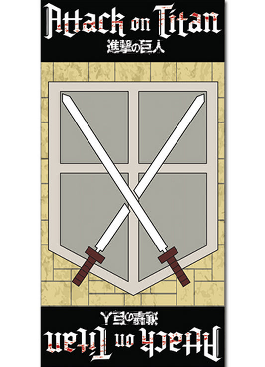 Attack On Titan - Cadet Corps Towel 29.5"W x 59"H