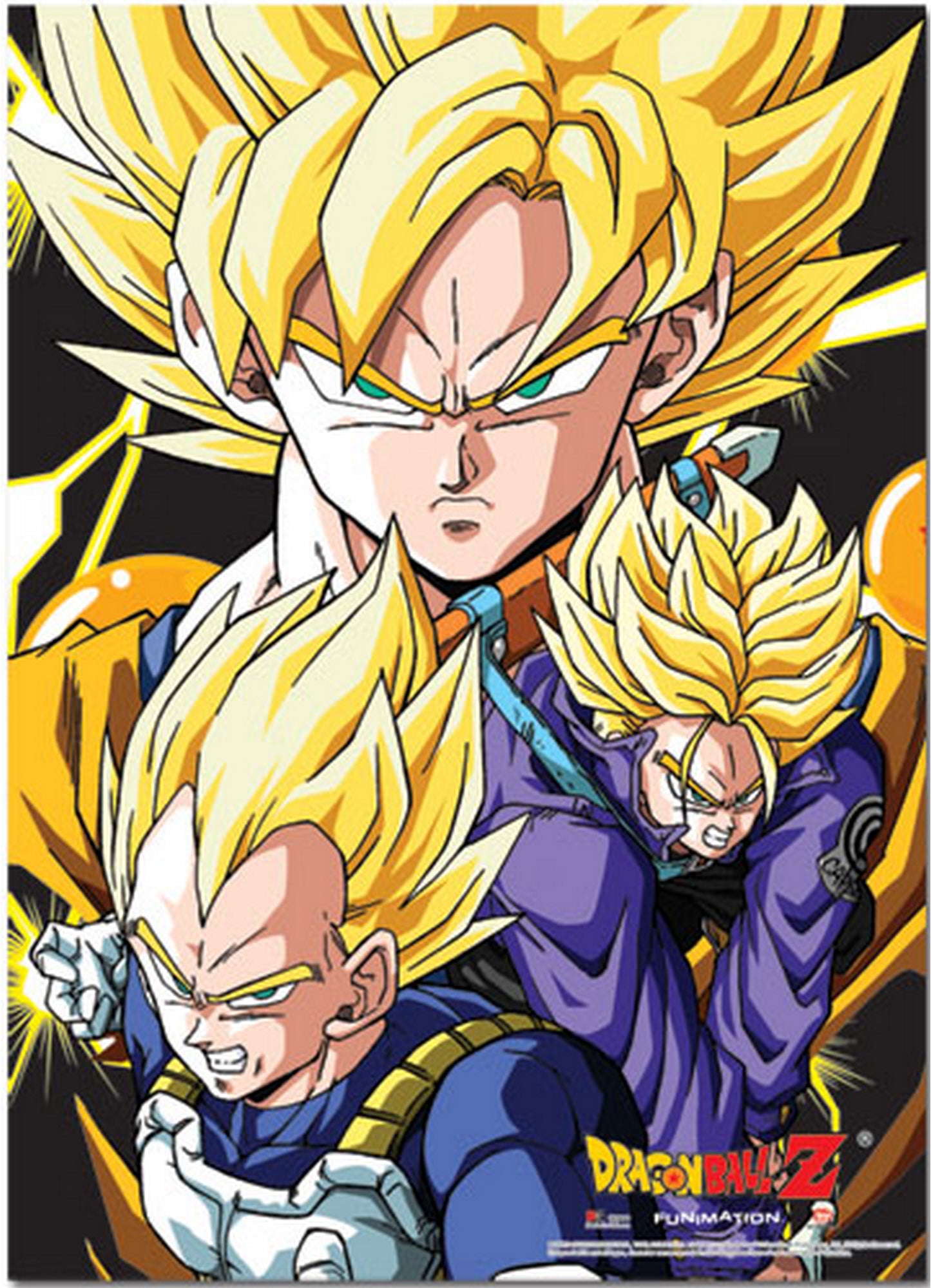 Dragon Ball Z - Crew Wall Scroll 31"W x 43"H