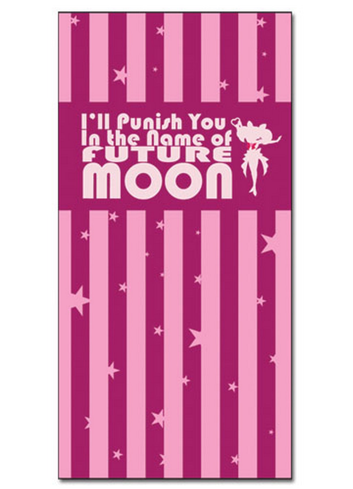 Sailor Moon Supers - Chibi Moon Towel 29.5"W x 59"H