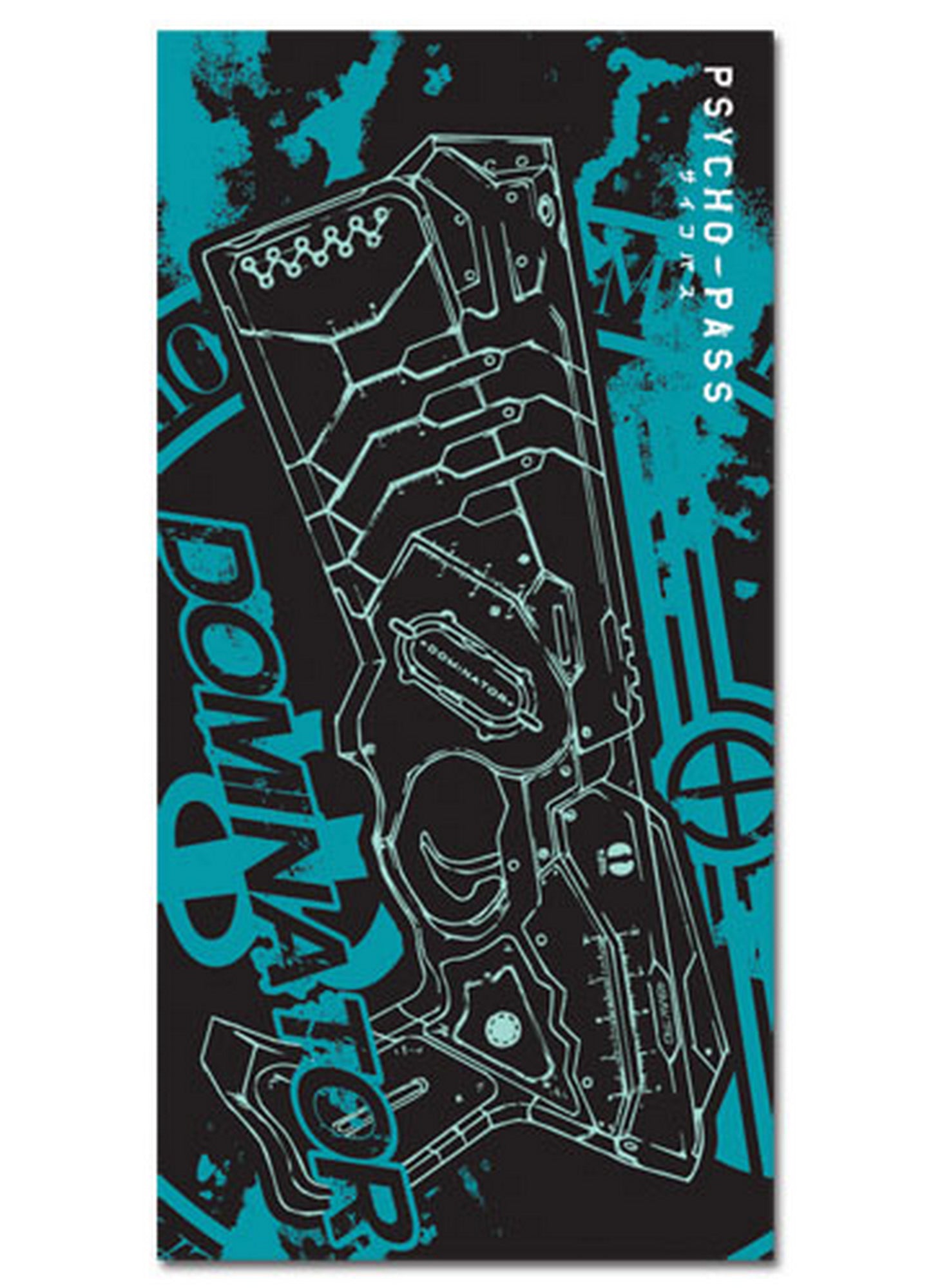 Psycho Pass - Dominator Towel 29.5"W x 59"H