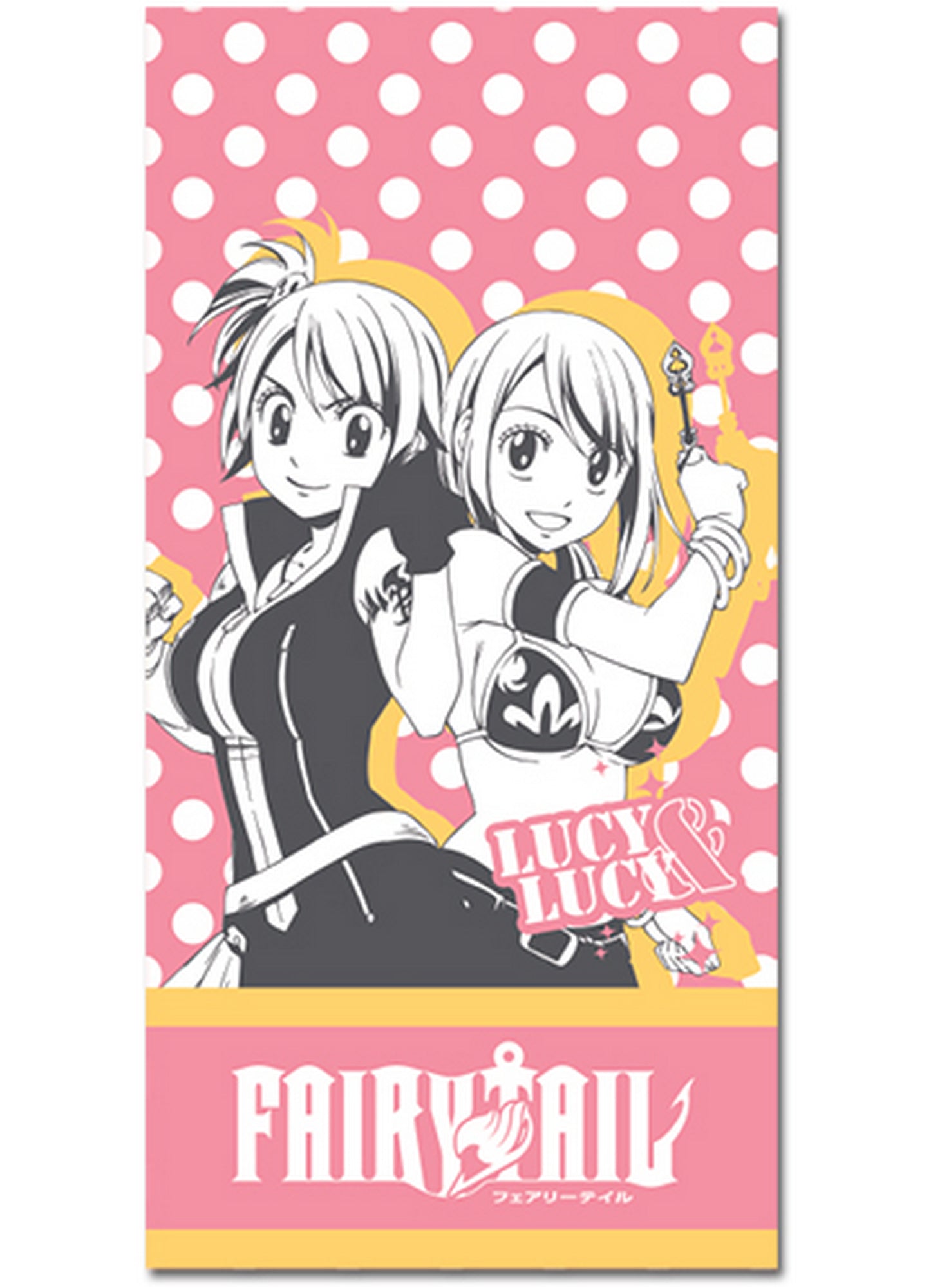 Fairy Tail - Lucy Heartfilia & Edolas Lucy Heartfilia Towel 29.5"W x 59"H