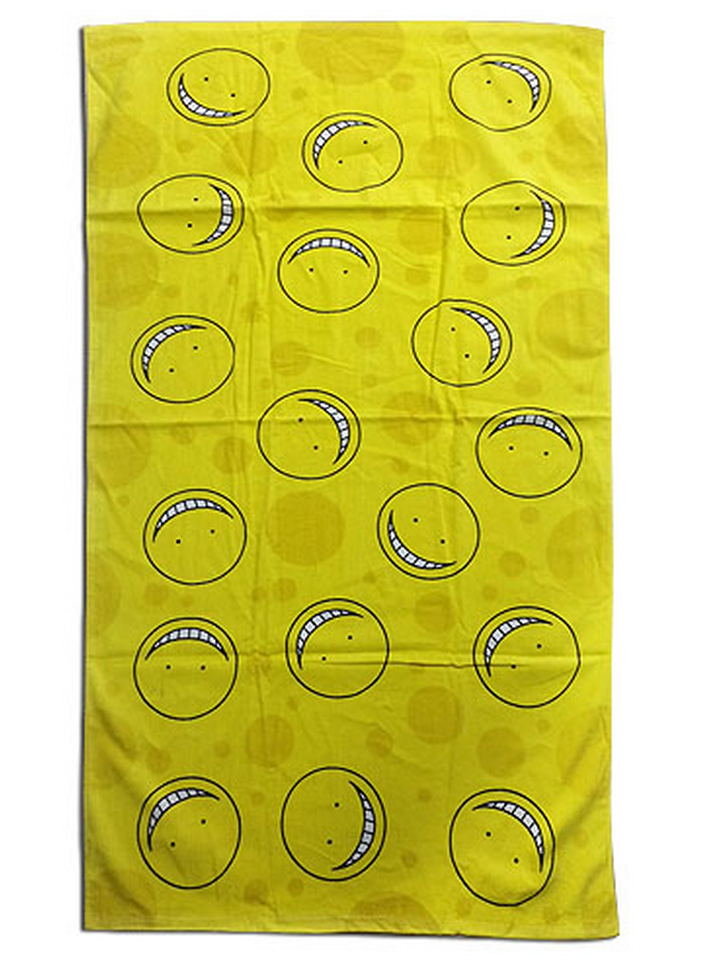Assassination Classroom - Yellow Koro Towel 29.5"W x 59"H