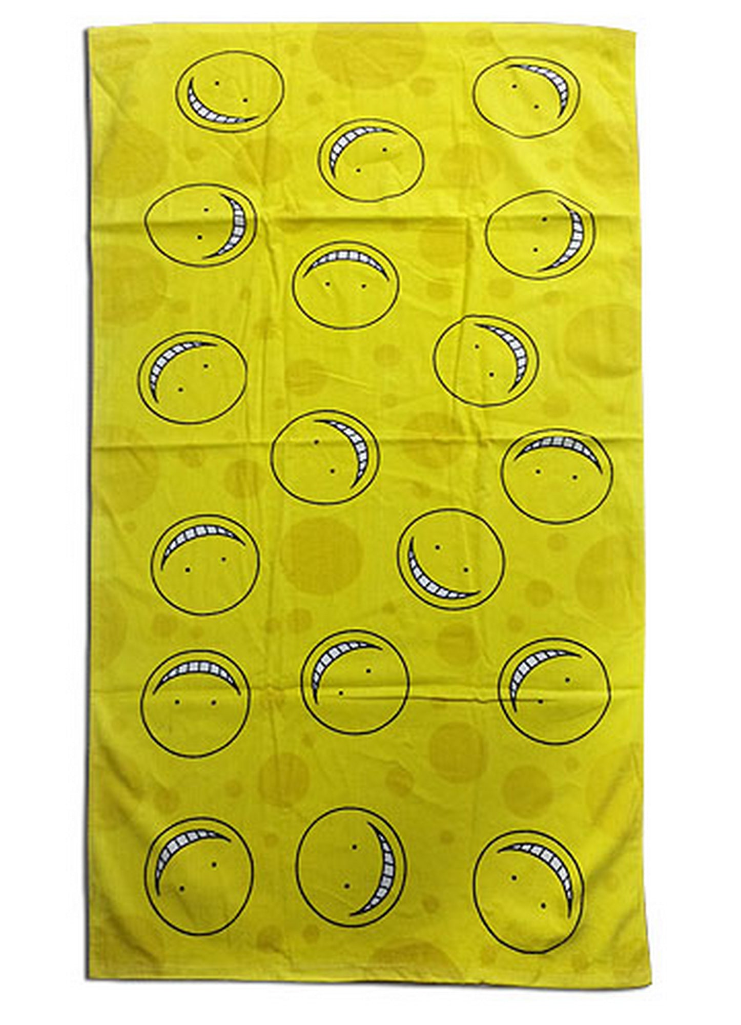 Assassination Classroom - Yellow Koro Towel 29.5"W x 59"H