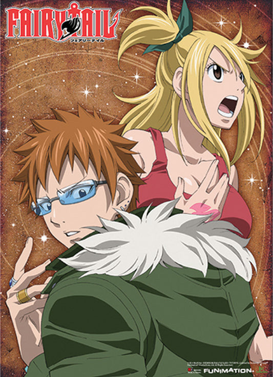 Fairy Tail - Lucy Heartfilia & Loke Wall Scroll 31"W x 43"H