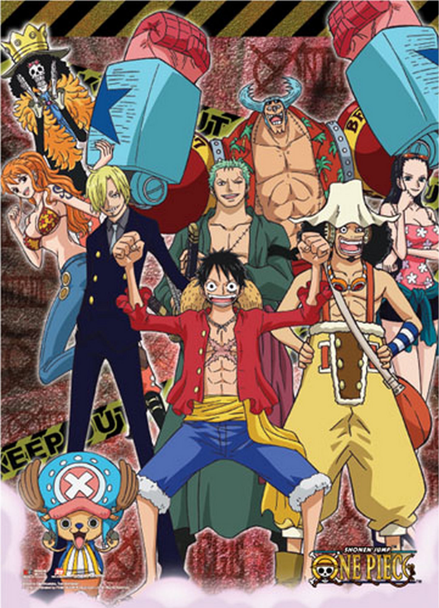 One Piece - Keep Out Wall Scroll 31"W x 43"H