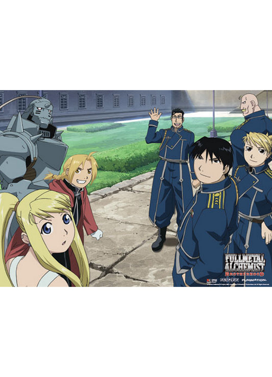Full Metal Alchemist: Brotherhood - FMA Group 4 Wall Scroll 31"W x 43"H