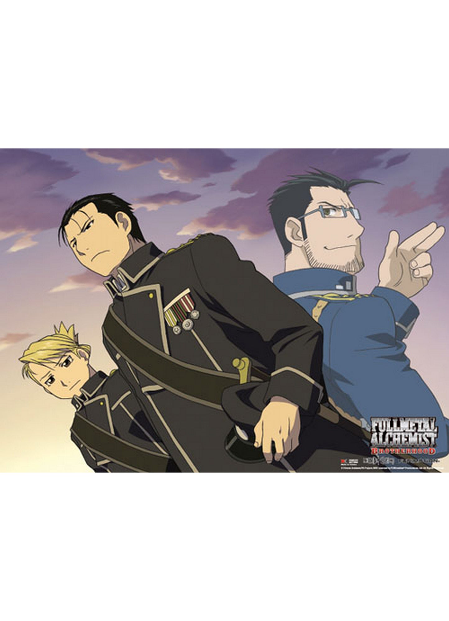 Full Metal Alchemist: Brotherhood - FMA Group 10 Wall Scroll 31"W x 43"H