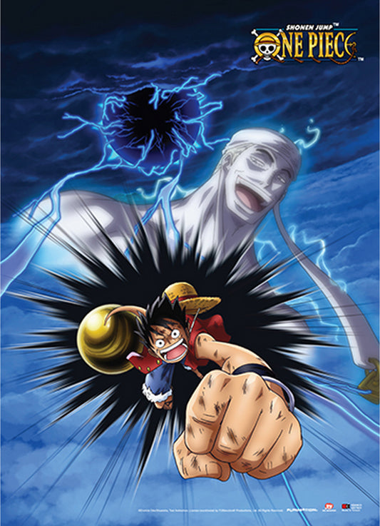 One Piece - Gomu Gomu No Ougon Rifle Wall Scroll 31"W x 43"H