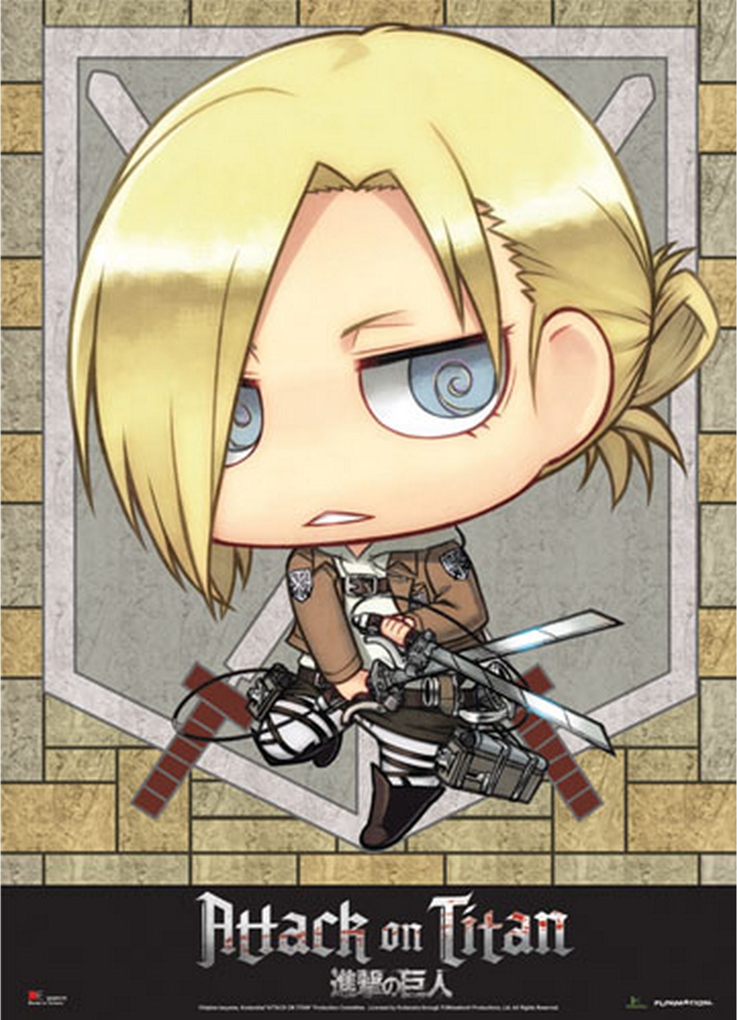 Attack On Titan - SD Annie Leonhart Wall Scroll 31"W x 43"H
