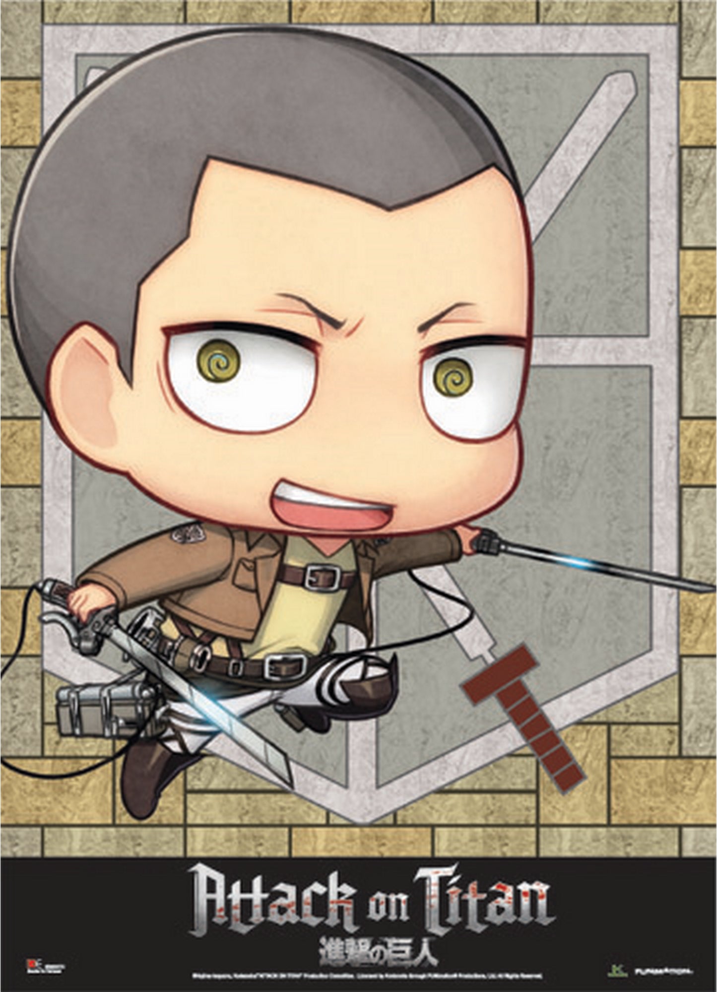 Attack On Titan - SD Connie Springer Wall Scroll 31"W x 43"H