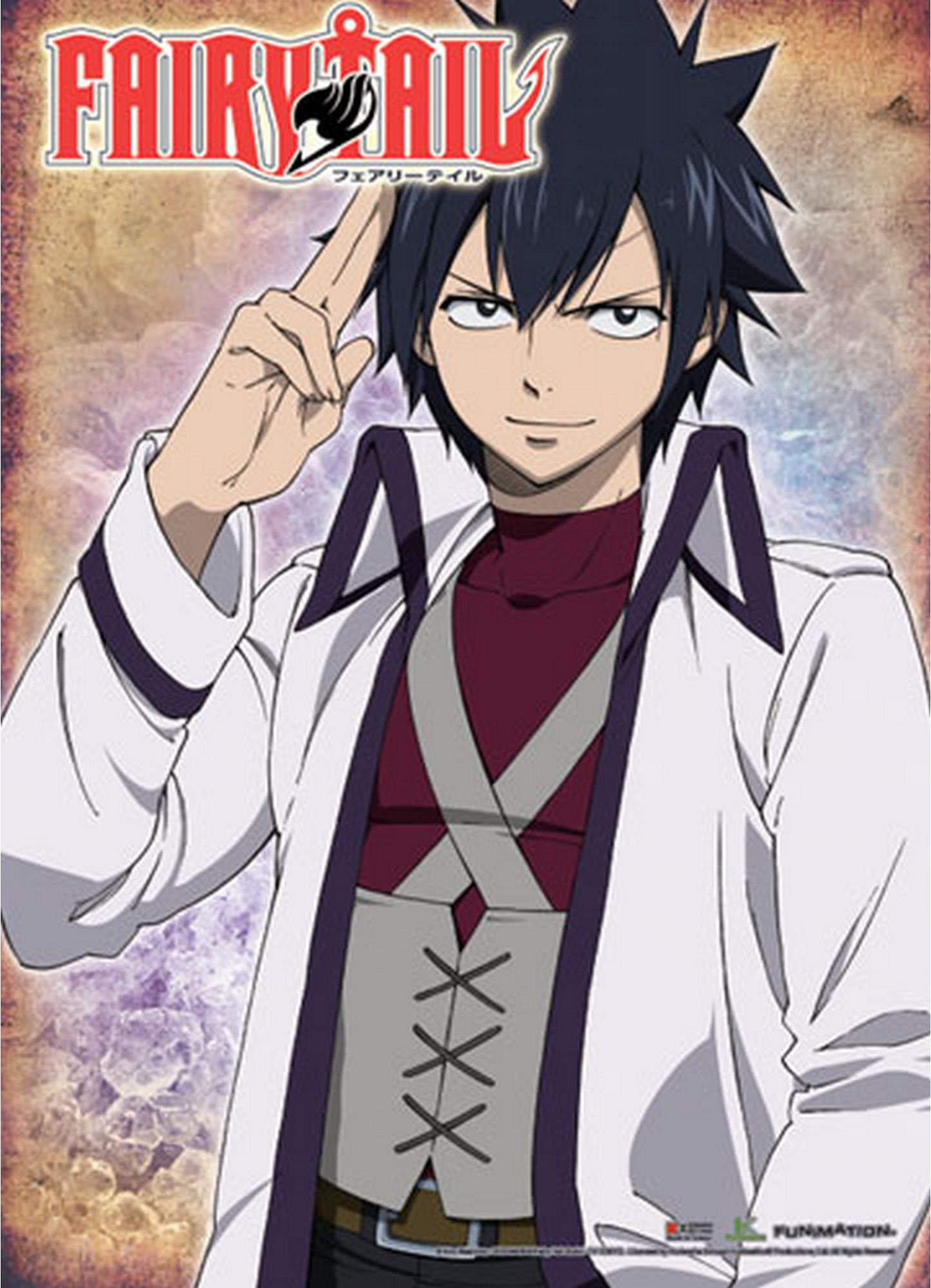 Fairy Tail - Gray Fullbuster Uniform Wall Scroll 31"W x 43"H