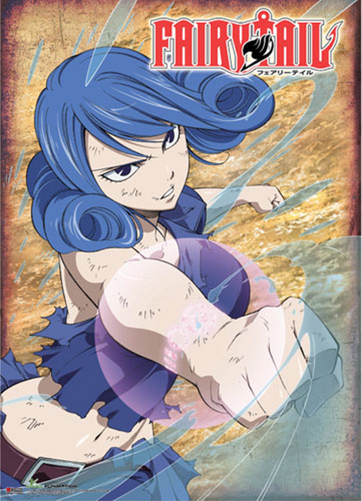 Fairy Tail - Juvia Lockser Wall Scroll 31"W x 43"H