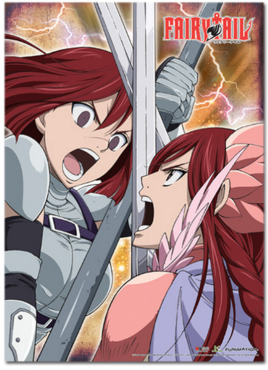 Fairy Tail S2 - Erza Scarlet Wall Scroll 31"W x 43"H
