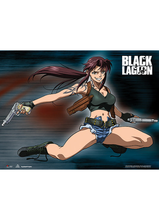Black Lagoon - Revy Wall Scroll 31"W x 43"H