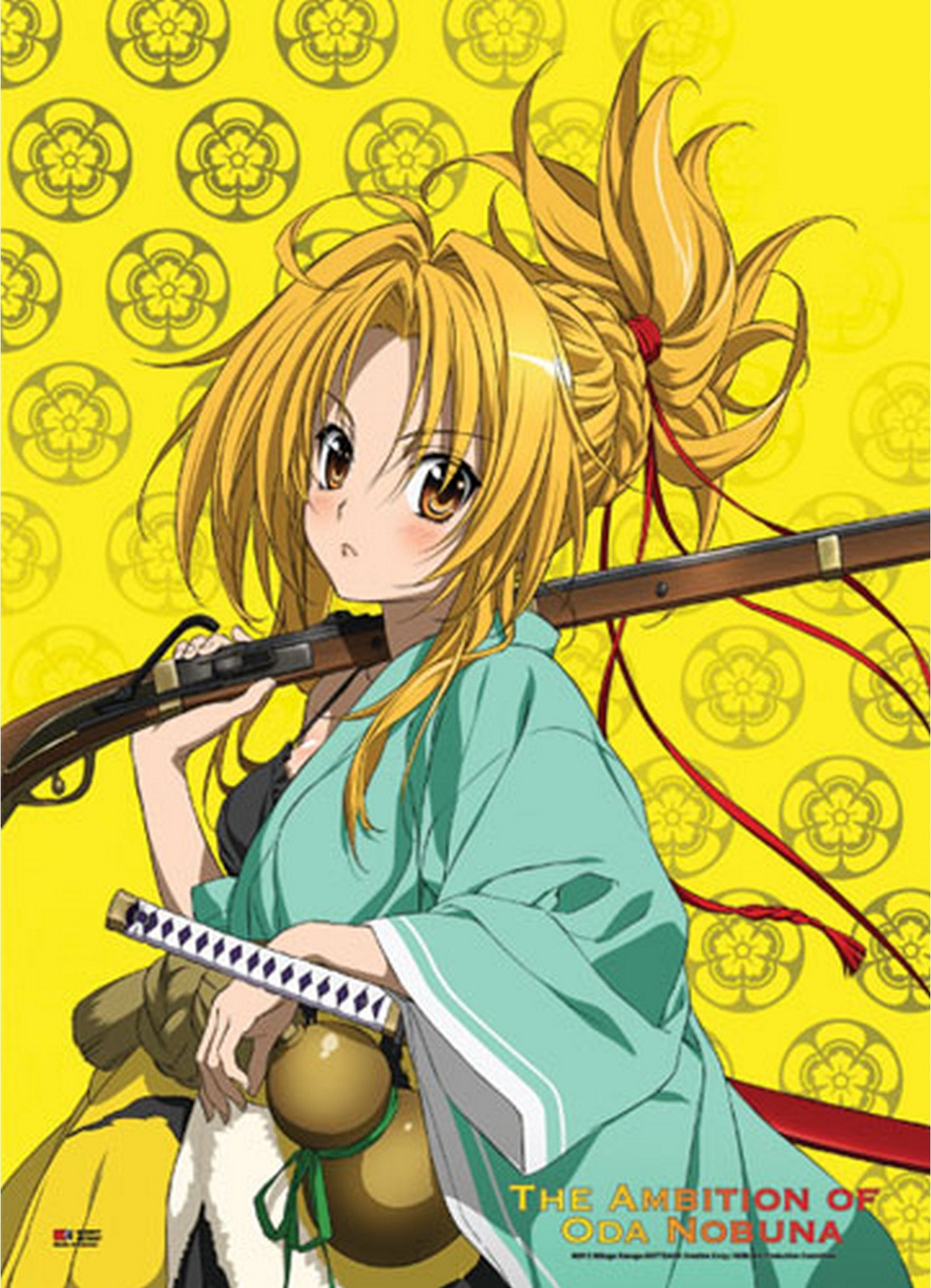 The Ambition Of Oda Nobuna- Nobuna Wall Scroll