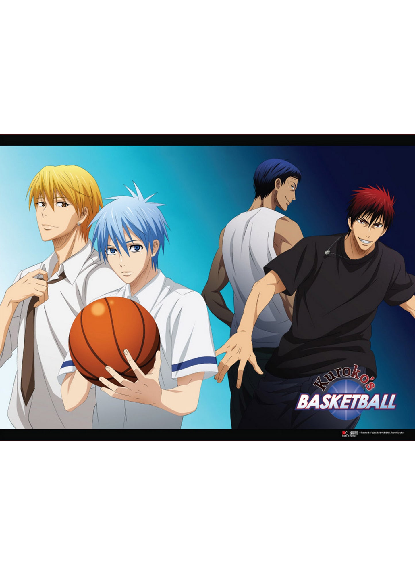 Kuroko's Basketball S1 - Group Wall Scroll 31"W x 43"H