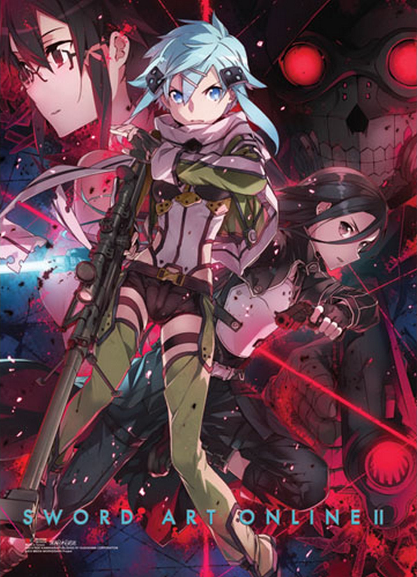 Sword Art Online II - Key Art 1 Wall Scroll 31"W x 43"H
