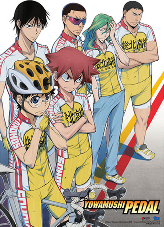 Yowamushi Pedal - Key Visual Wall Scroll 31"W x 43"H