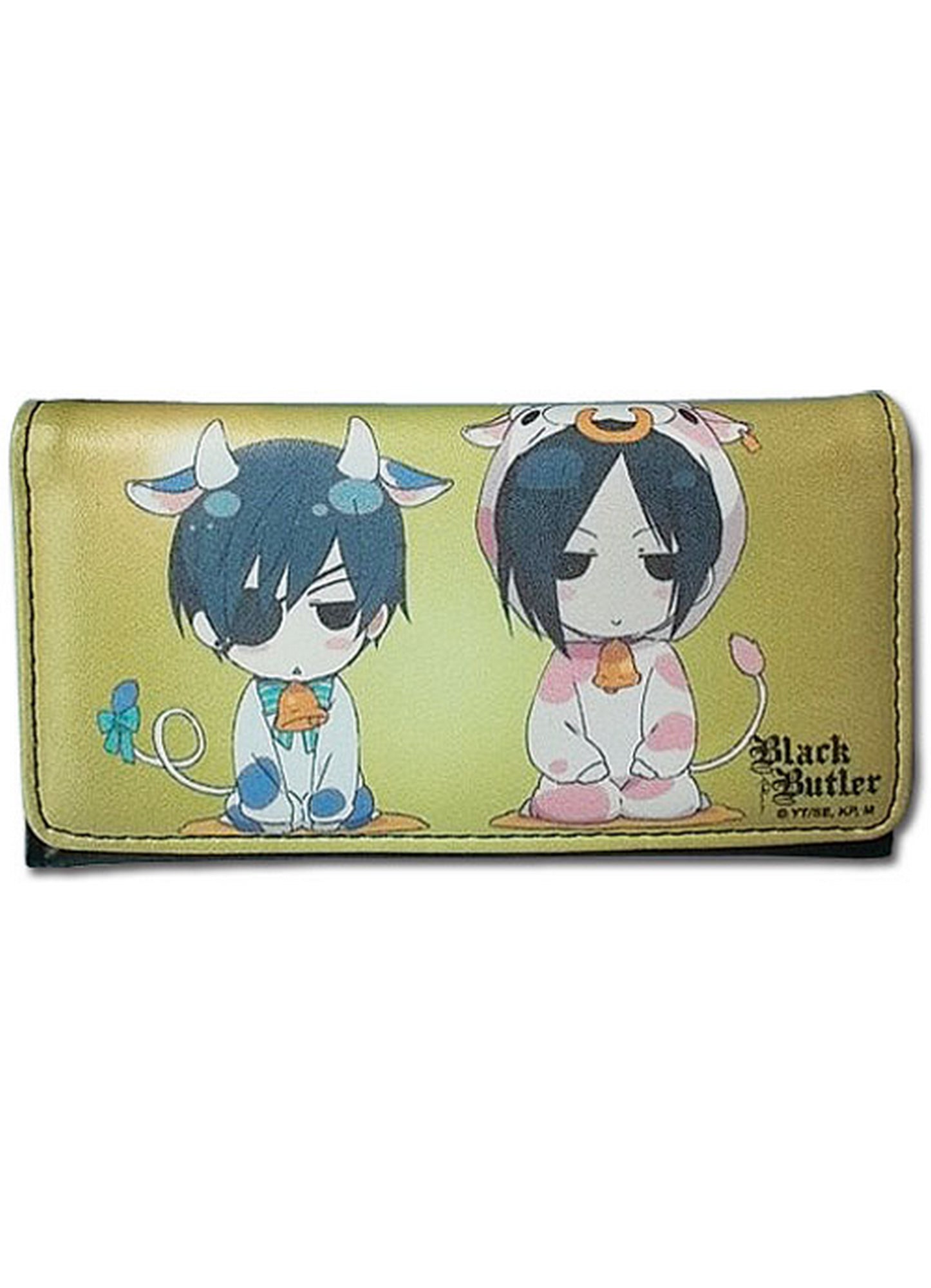 Black Butler - SD Cow Costume Sebastian Michaelis & Ciel Phantomhive Wallet
