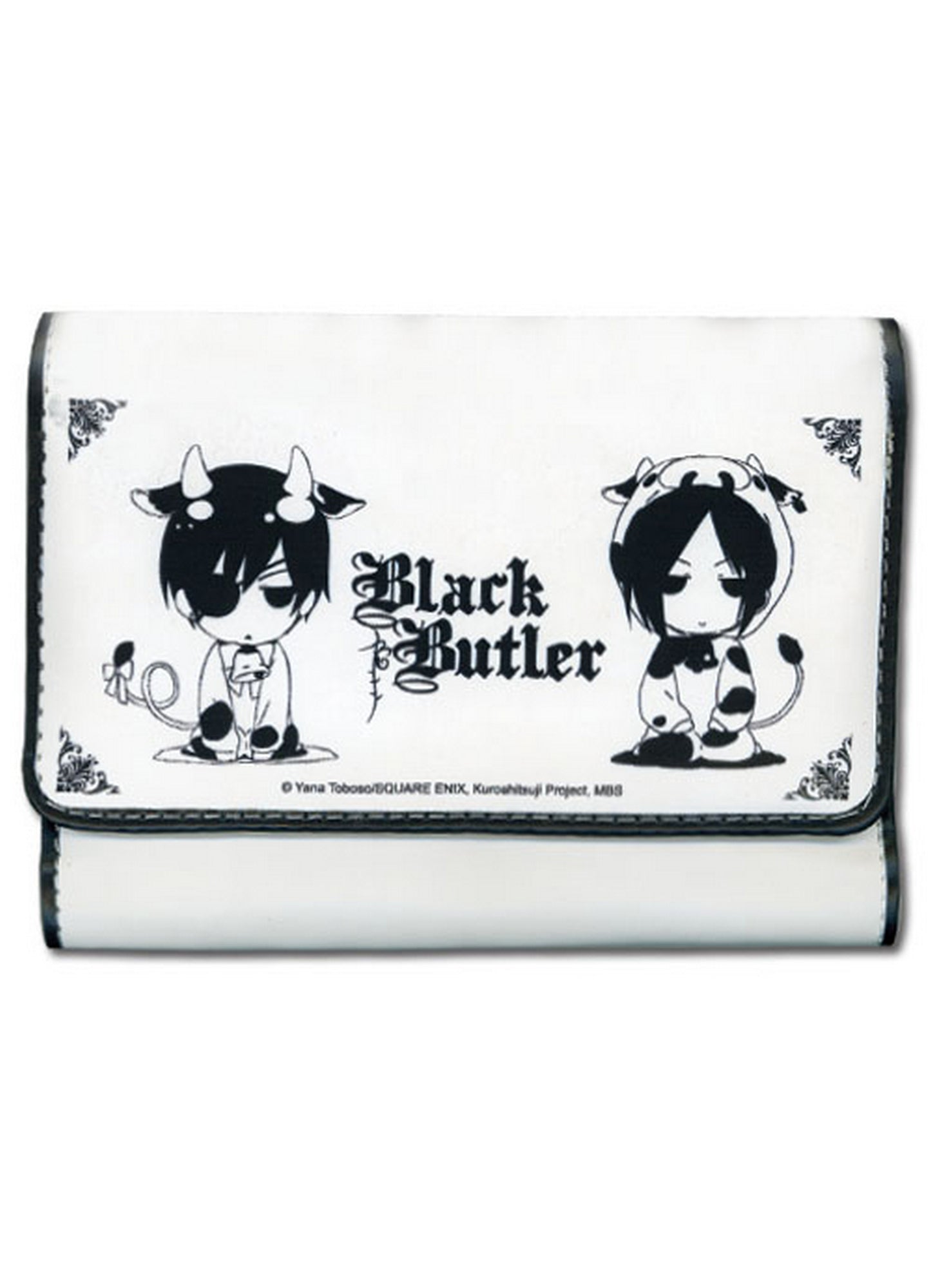 Black Butler - Ciel Phantomhive & Sebastian Michaelis Cow SD Girl Wallet