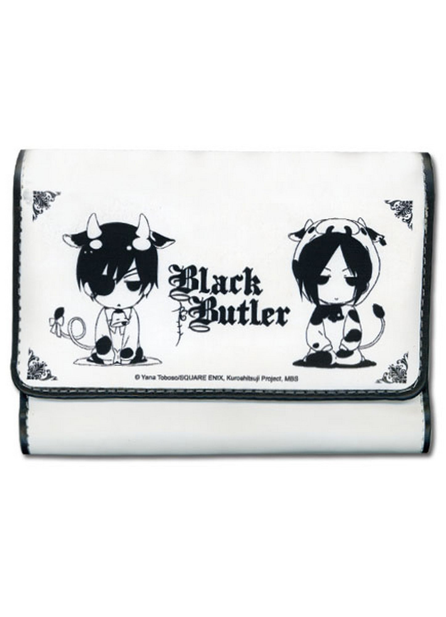 Black Butler - Ciel Phantomhive & Sebastian Michaelis Cow SD Girl Wallet