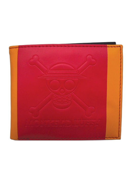 One Piece - Monkey D. Luffy Skull Icon Boy Wallet