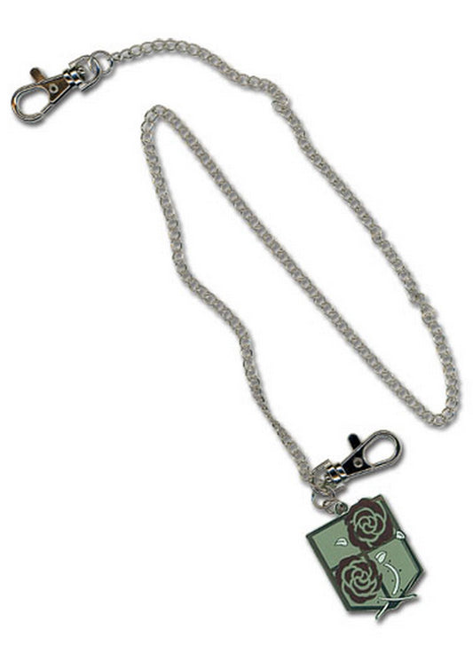 Attack On Titan - Garrison Regiment Emblem Wallet Chain