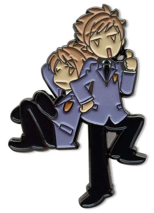 Ouran High School Host Club - SD Hikaru Hitachiin & Kaoru Hitachiin Enamel Pin