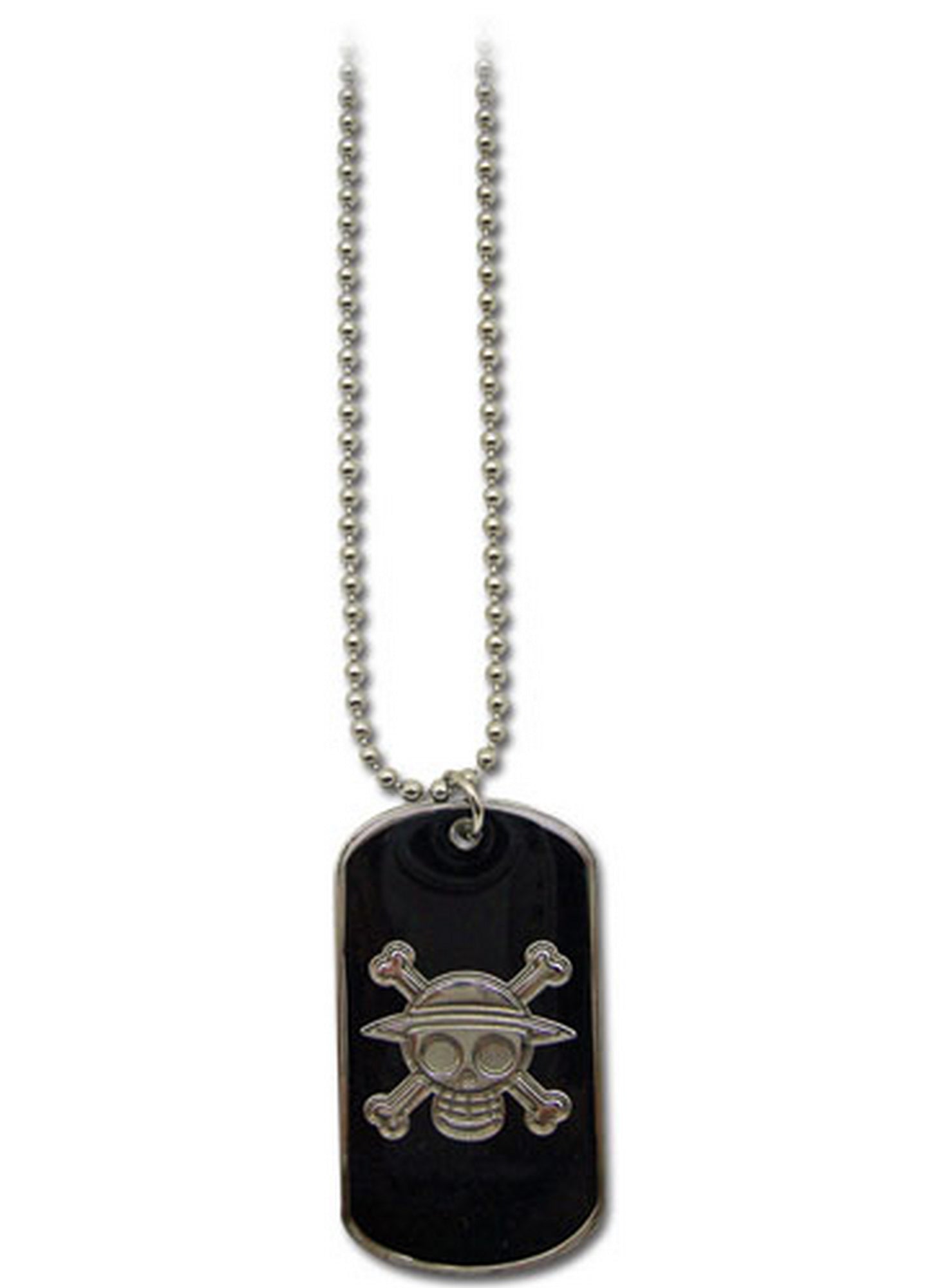 One Piece - Skull Dog Tag Necklace