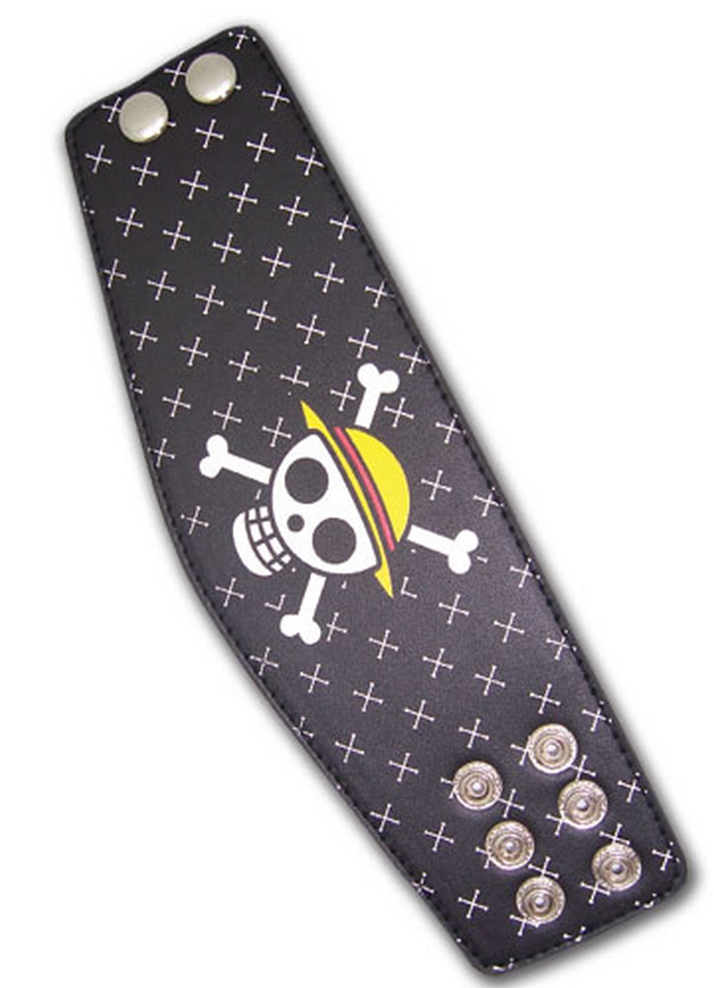 One Piece - Skull Leather Wristband