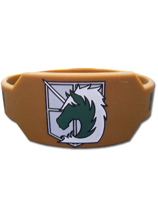 Attack On Titan - Military Police Regiment PVC Wristband