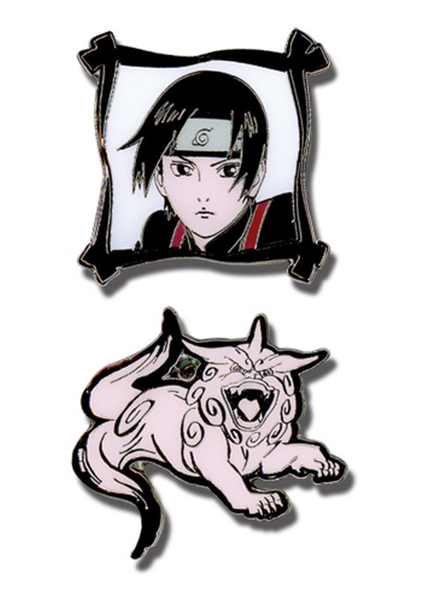 Naruto Shippuden - Shishi Sai Yamanaka Mental Pin Set