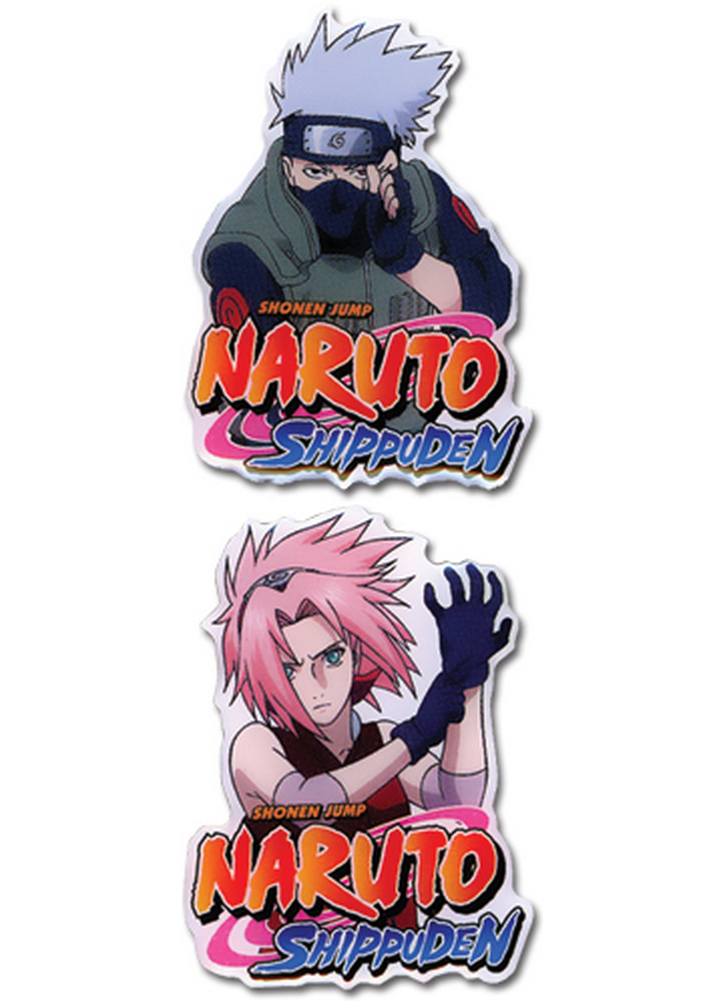 Naruto Shippuden - Kakashi Hatake & Sakura Haruno Pin Set