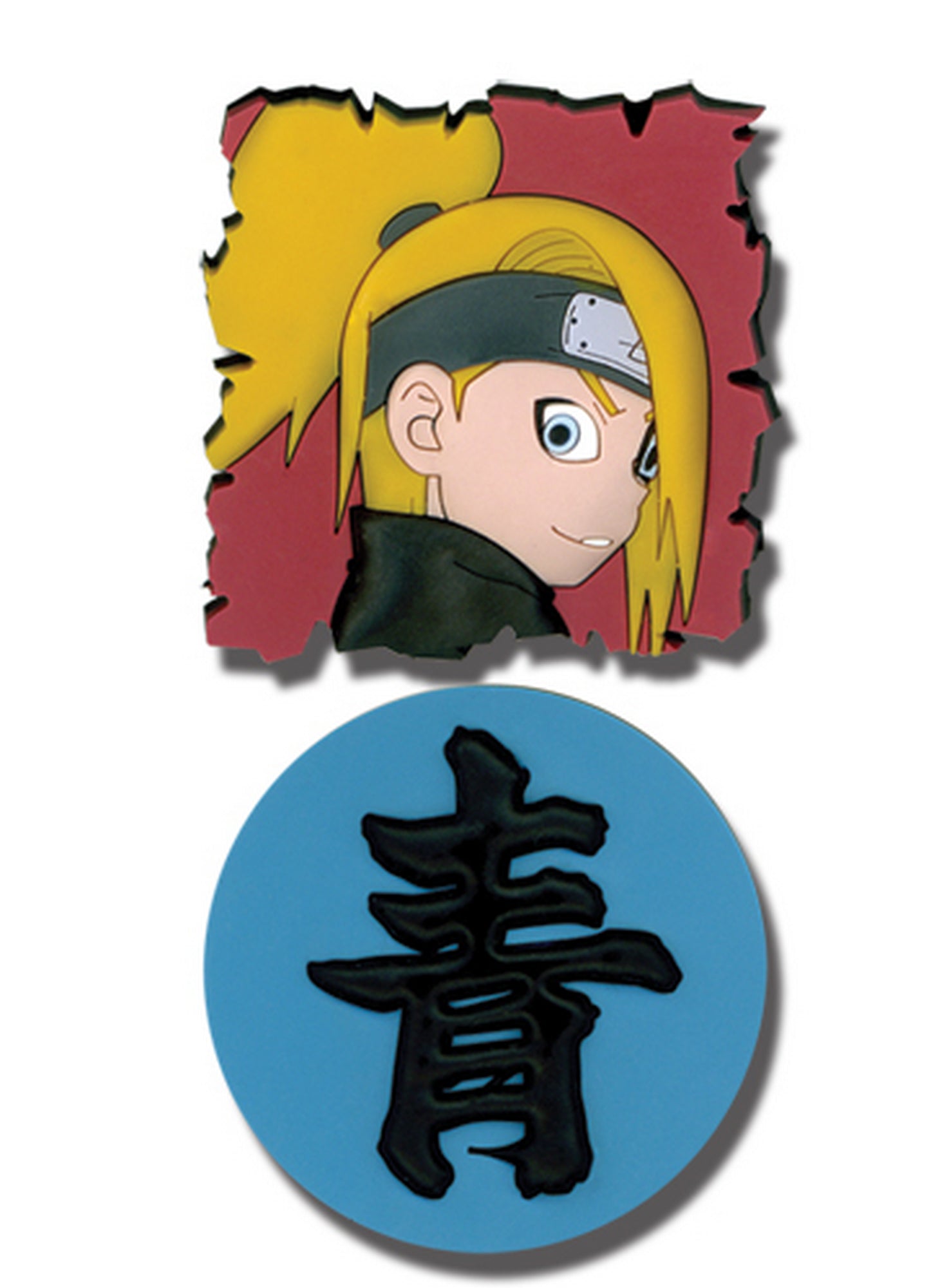 Naruto Shippuden - Deidara & Kanji Pin Set