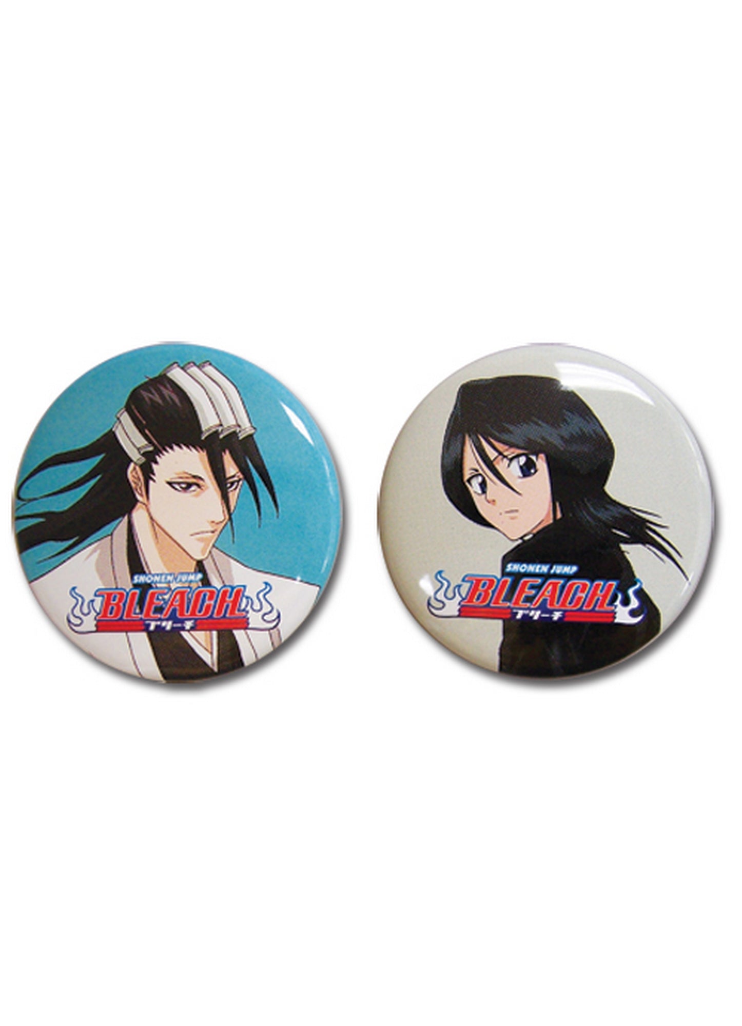 Bleach - Rukia Kuchiki and Byakuya Kuchiki Pin Set