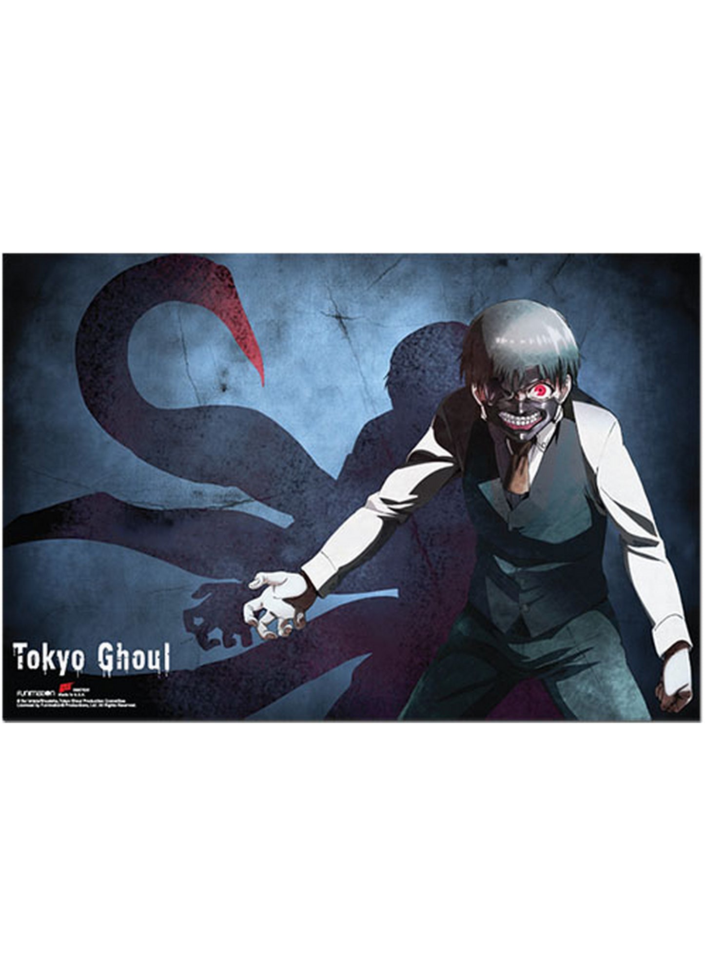 Tokyo Ghoul - Ken Kaneki Centipede Paper Poster
