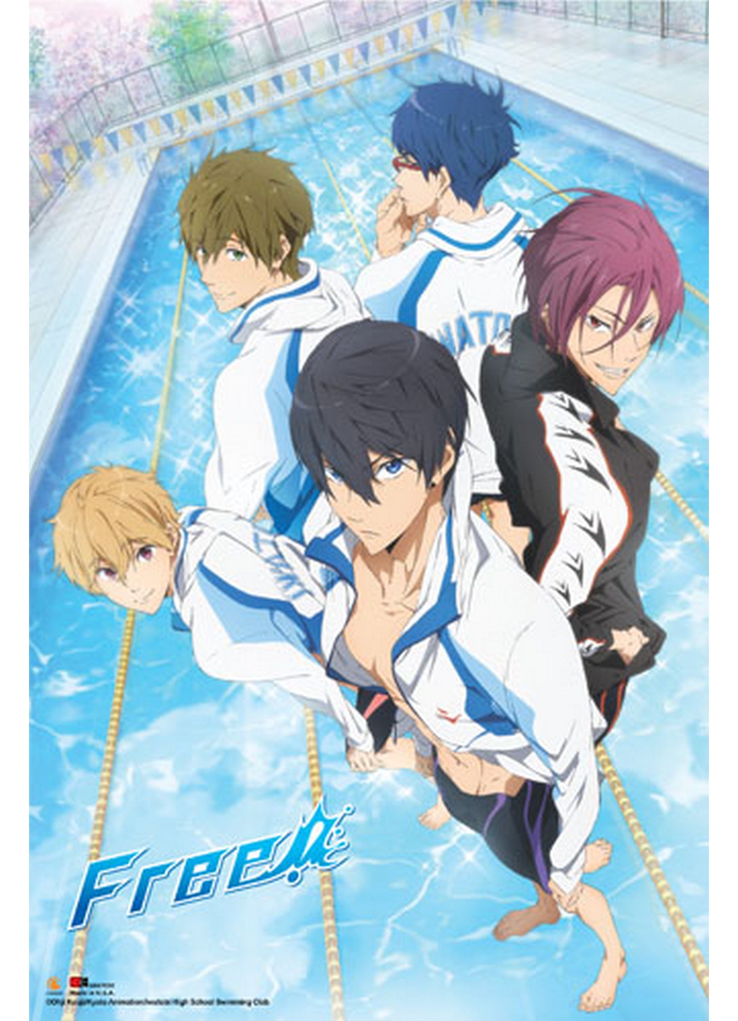 Free! - Group Paper Poster