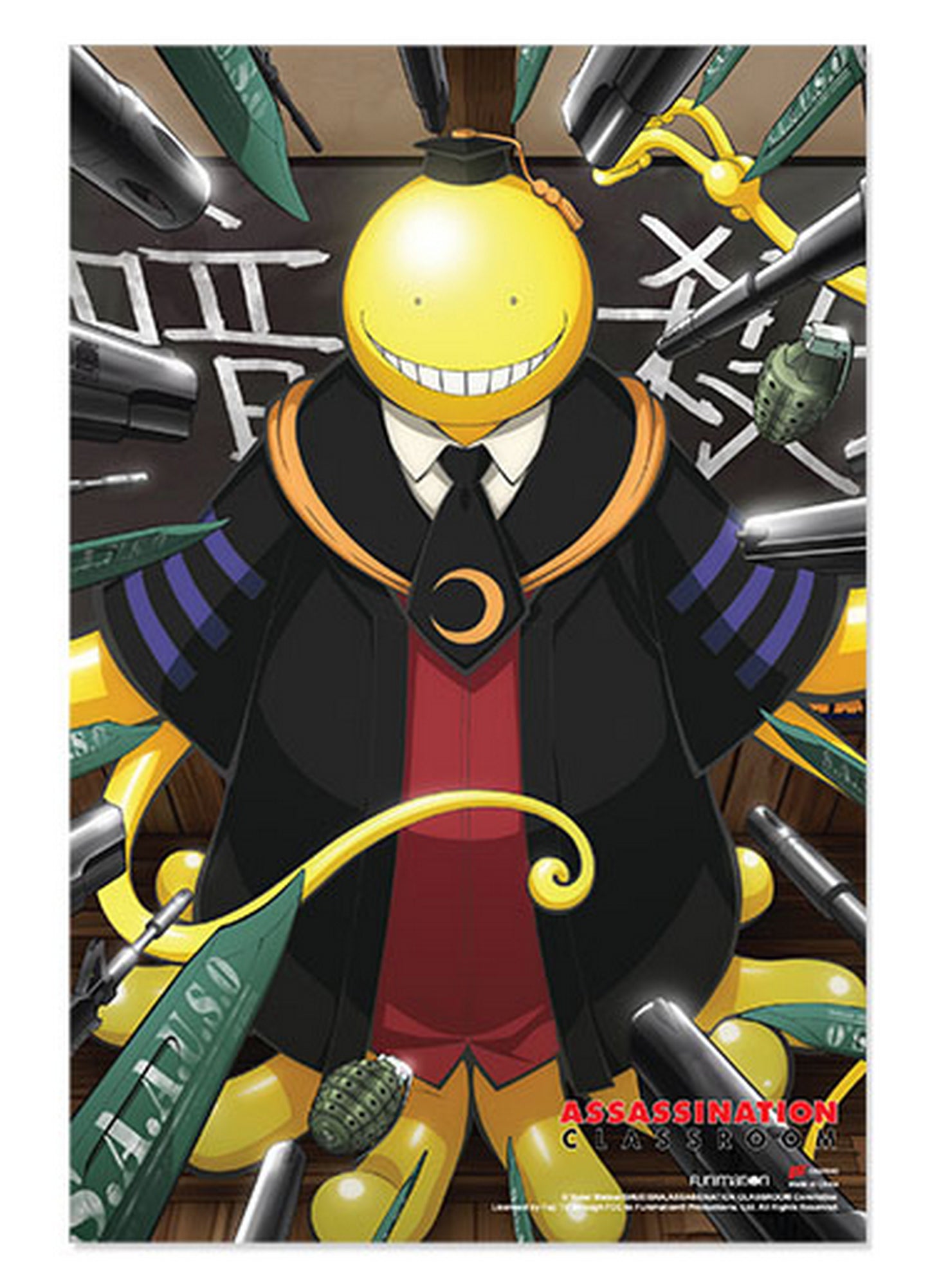 Assassination Classroom - Koro Sensei Paper Poster
